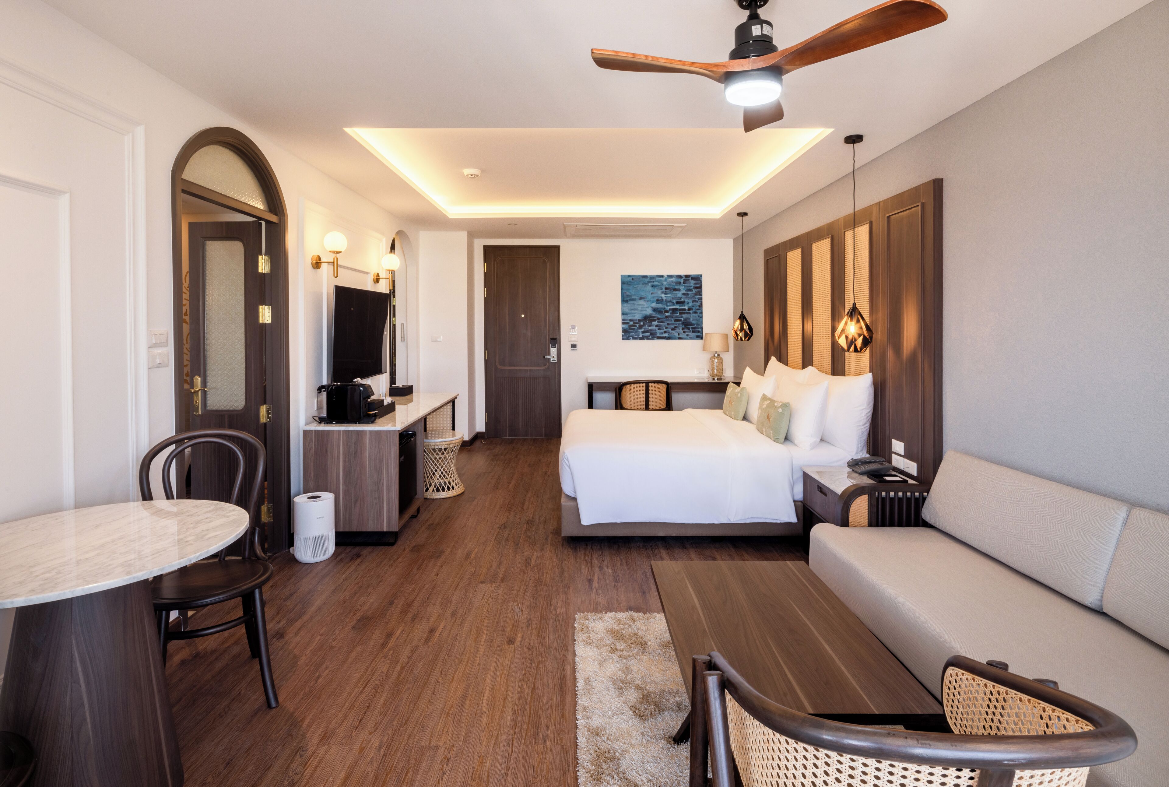 grand spa holistic suite | 1 bedroom, premium bedding, tempur-pedic beds, minibar