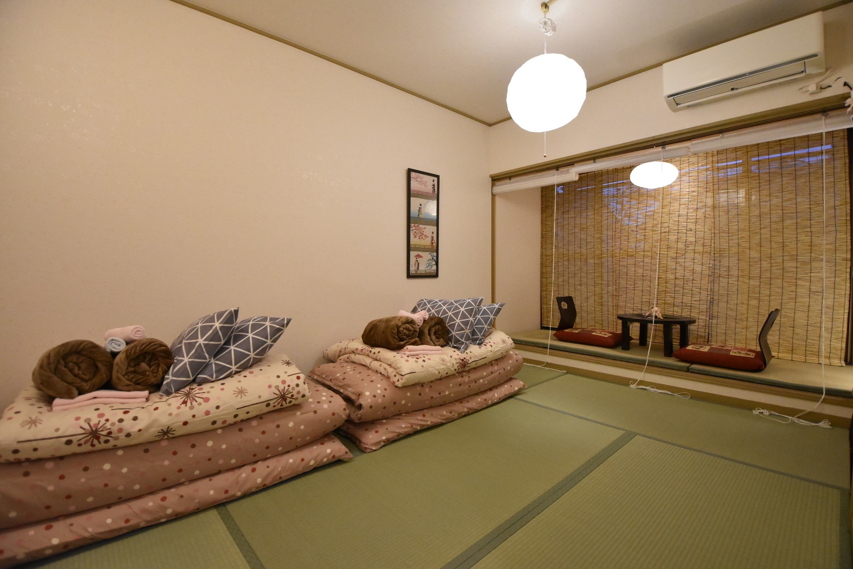 1 bedroom, desk, blackout drapes, iron/ironing board