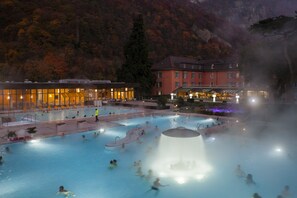 Couples treatment room(s), Turkish bath/hammam, body treatments - Grand Hôtel des Bains de Lavey (Lavey-Morcles)