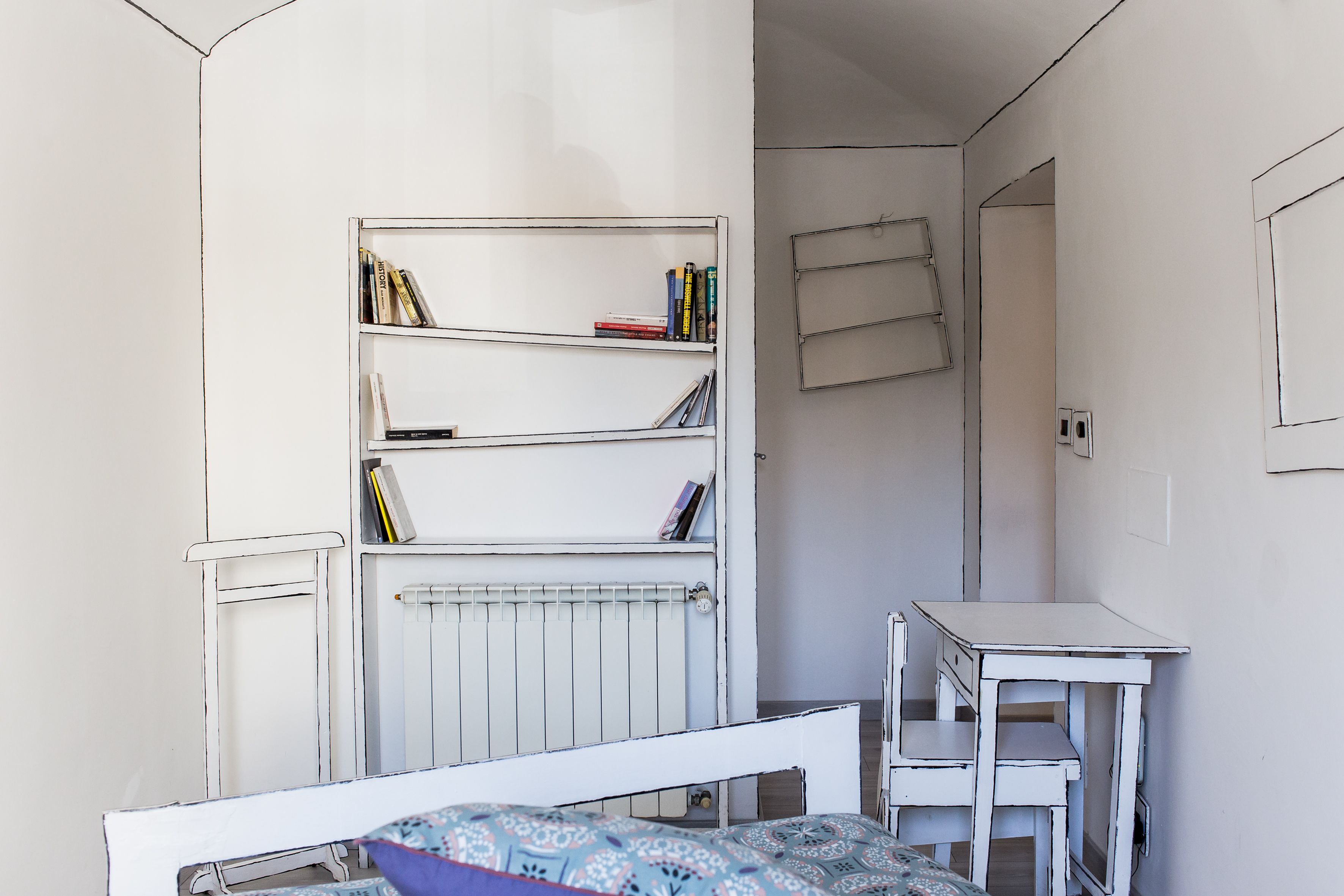 gallery double room, 1 double bed, private bathroom, city view | 1 bedroom, hypo-allergenic bedding, down duvets, individually decorated