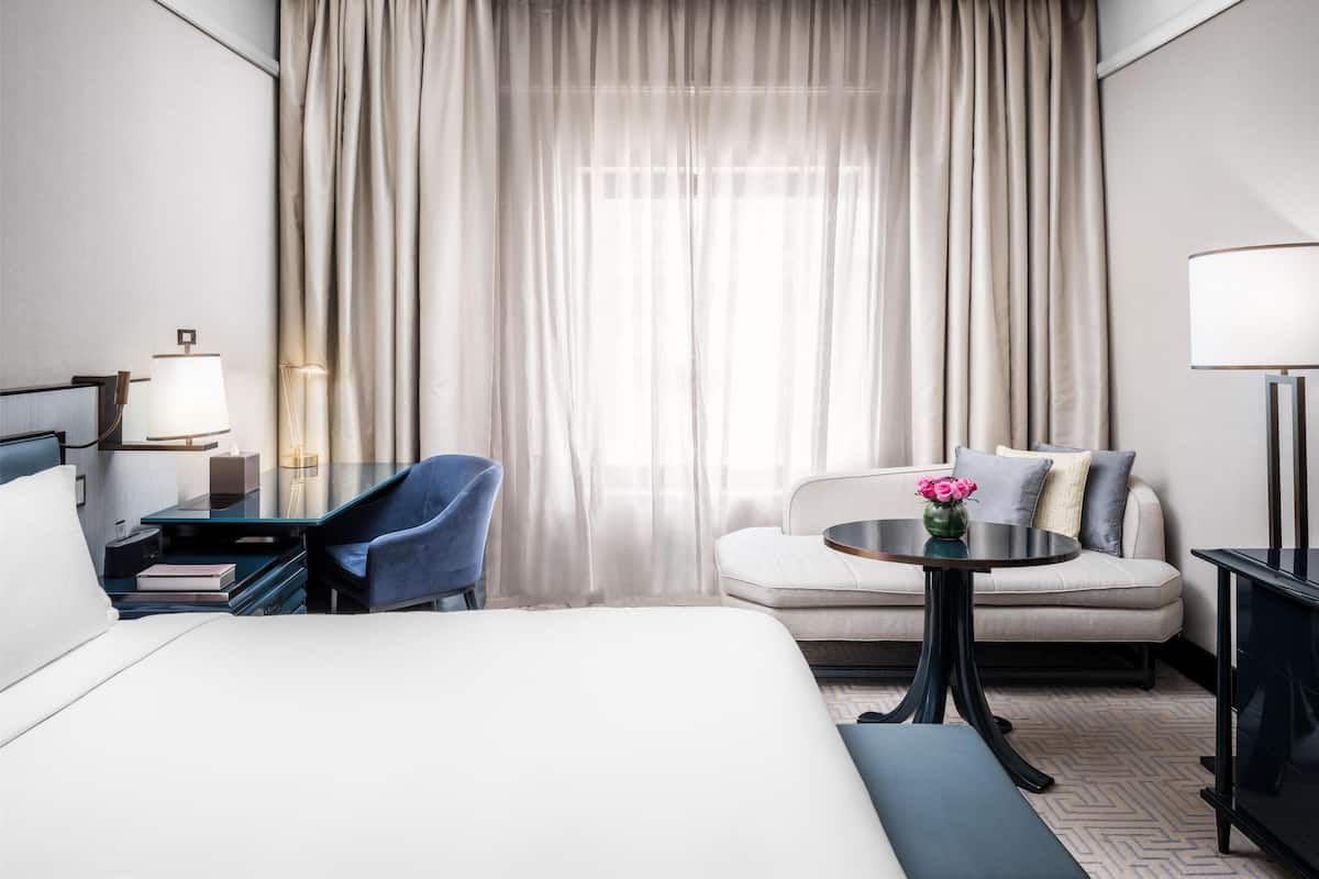 Premium bedding, pillow-top beds, minibar, in-room safe