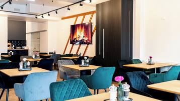 Daily buffet breakfast (EUR 14 per person)