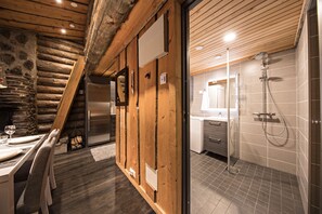 Shower, hair dryer, bidet, towels - UnelmaKelo (Kuusamo)