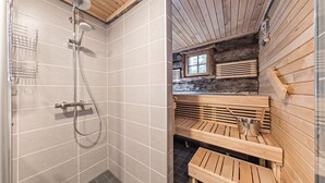 Appartement Deluxe, 2 chambres, côté jardin | Salle de bain