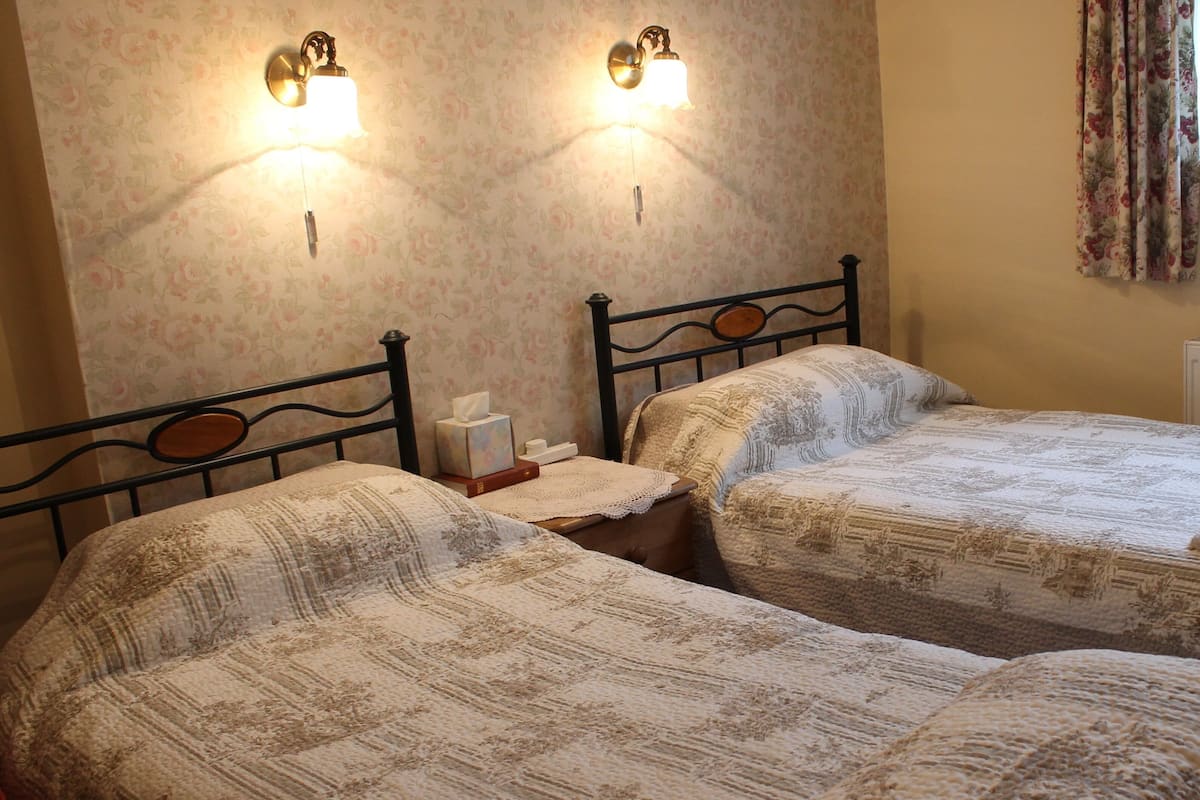 Chambre Standard avec lits jumeaux, salle de bains attenante (Downstairs backroom)