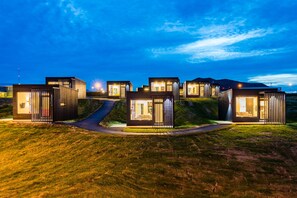 Front of property – evening/night