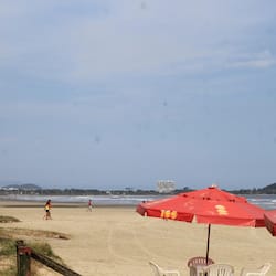 On the beach