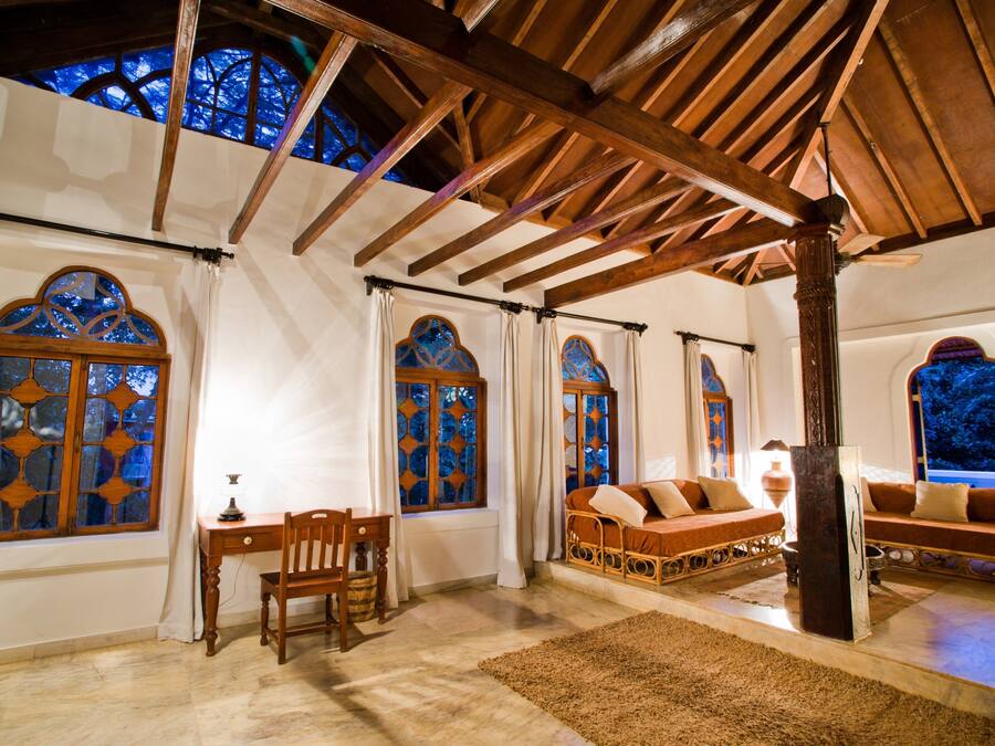 Penthouse, 1 Schlafzimmer, Terrasse, Talblick | Wohnbereich