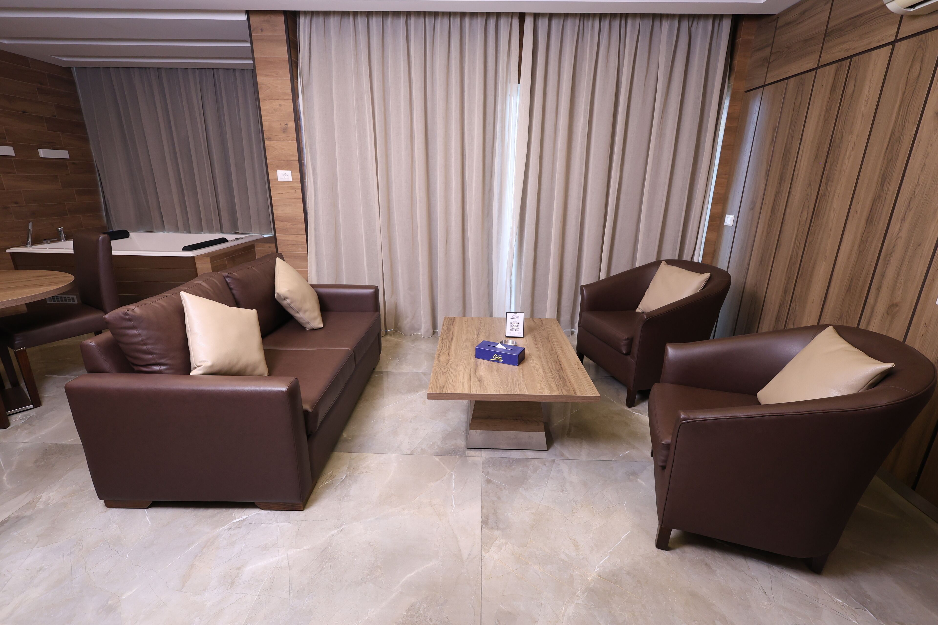 superior suite | minibar, in-room safe, desk, blackout curtains