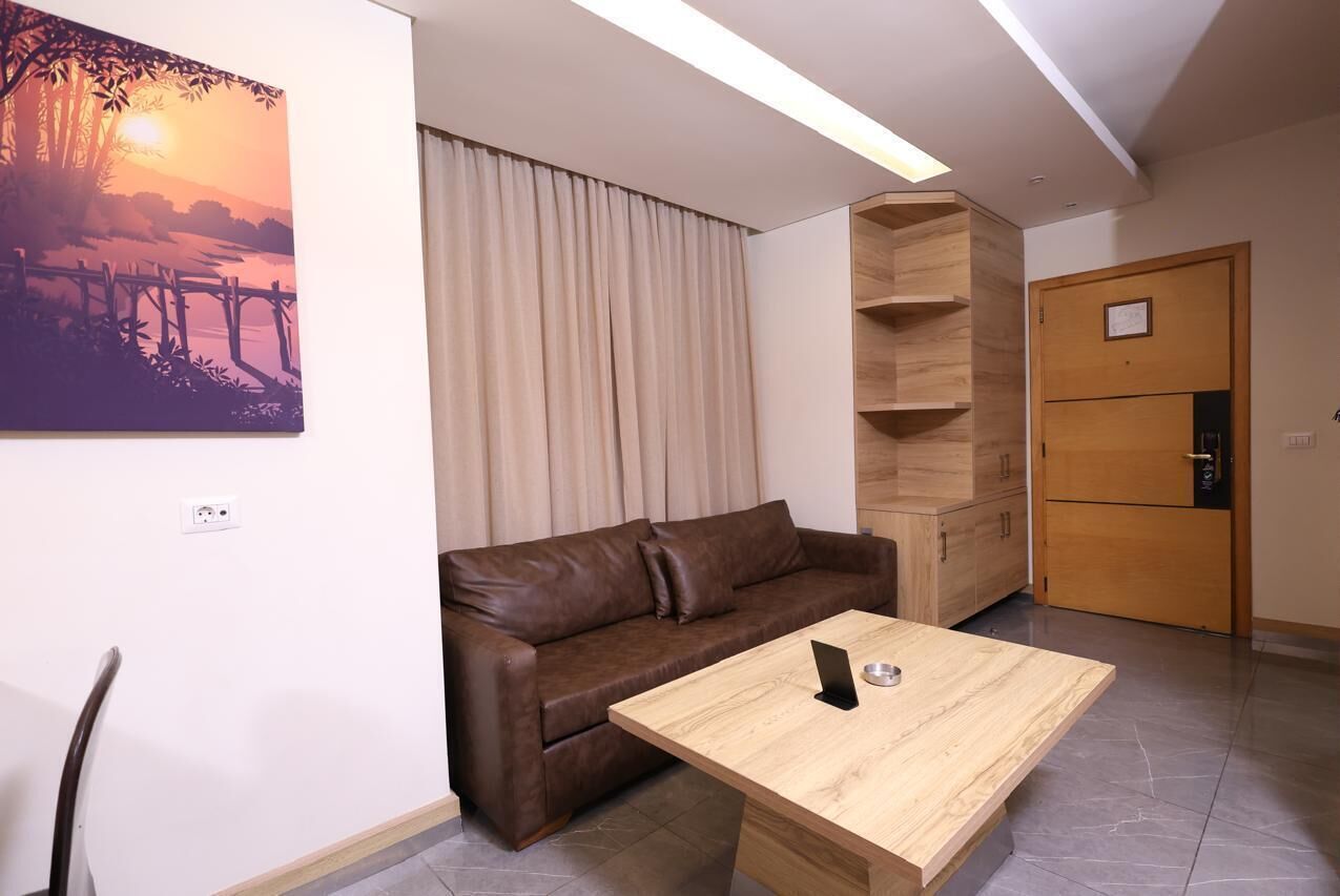 junior suite | living area | lcd tv, fireplace