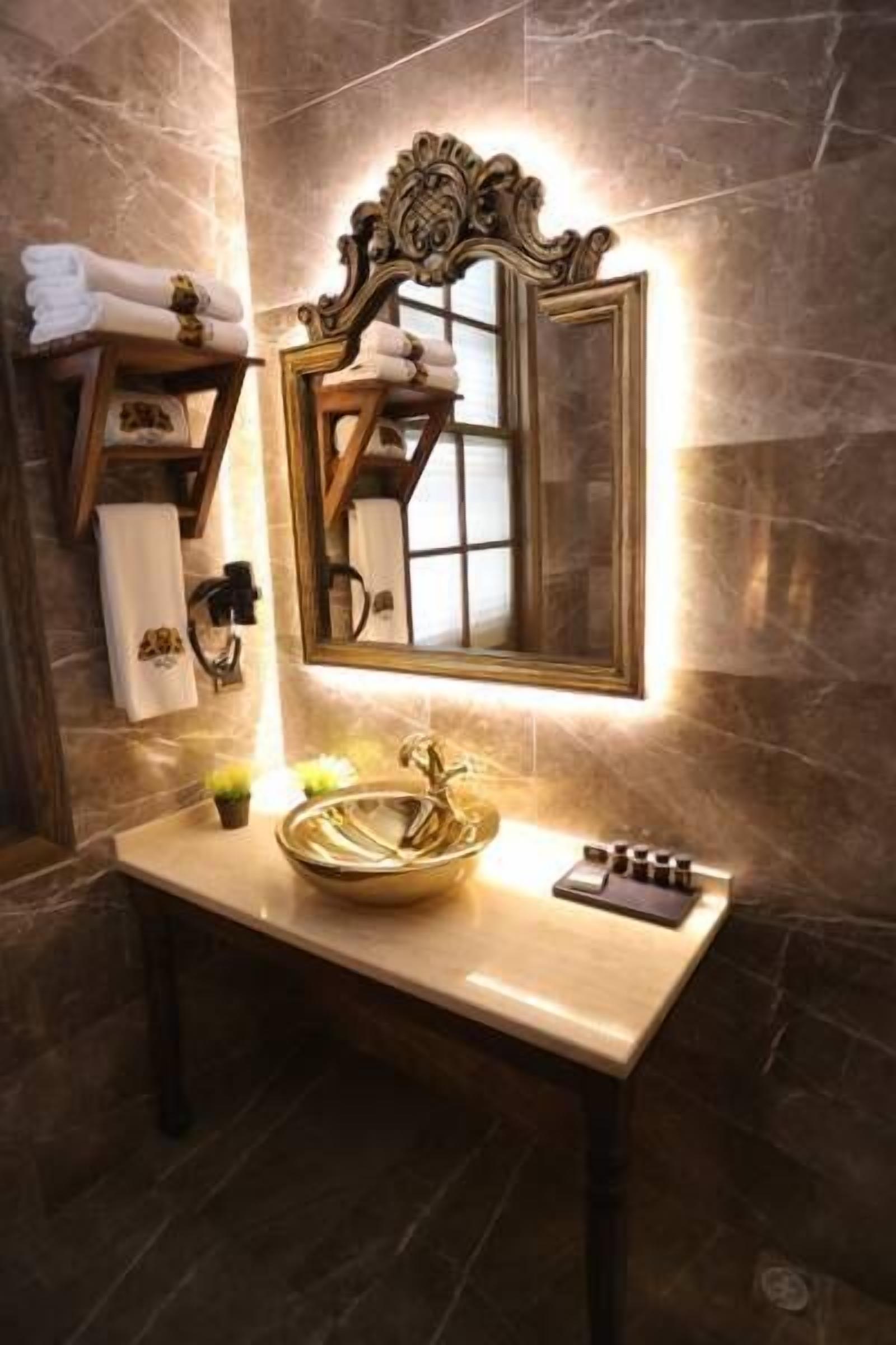 standard double room | bathroom sink