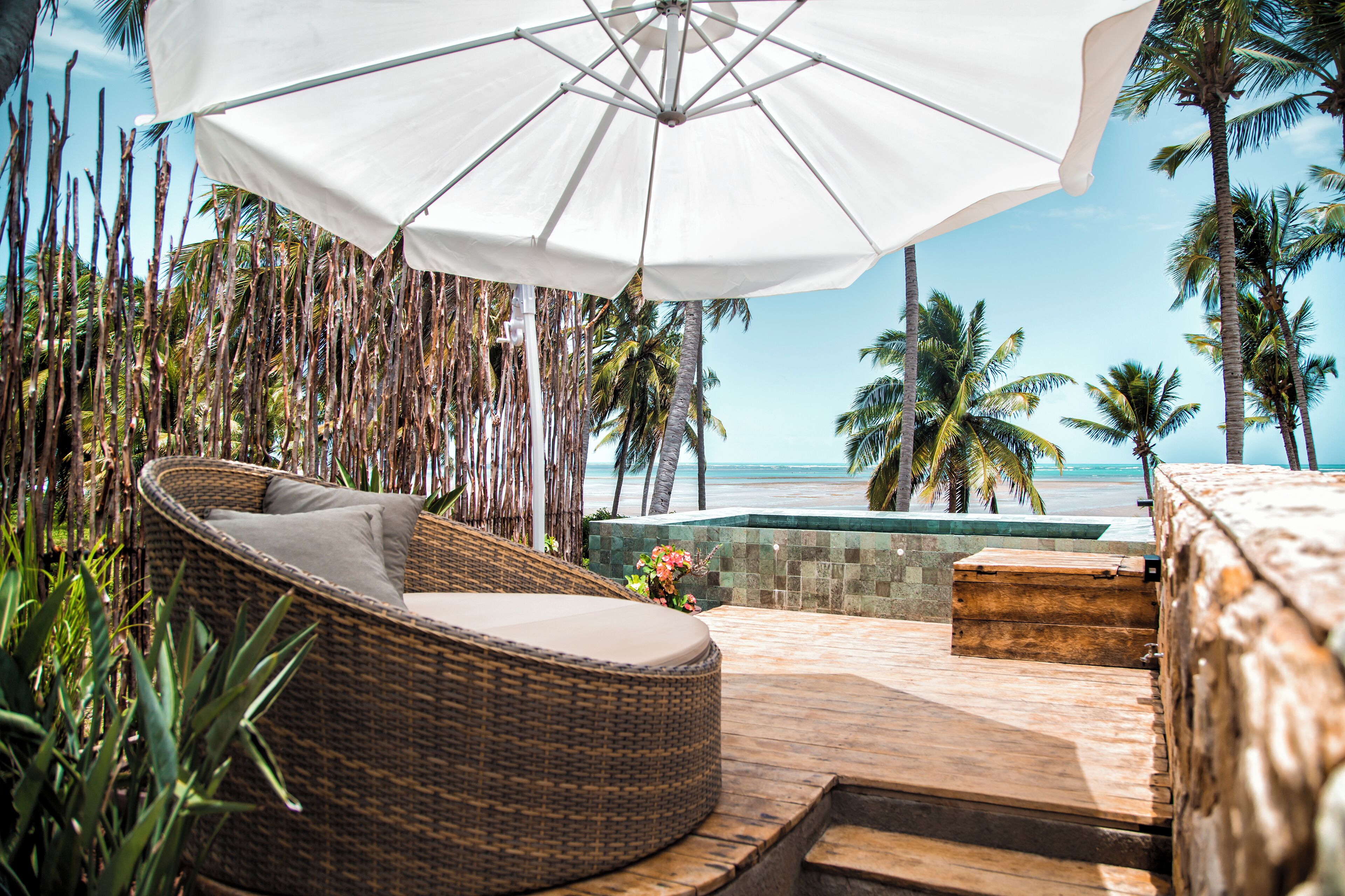 Bangalô Frente mar | Strand-/Meerblick