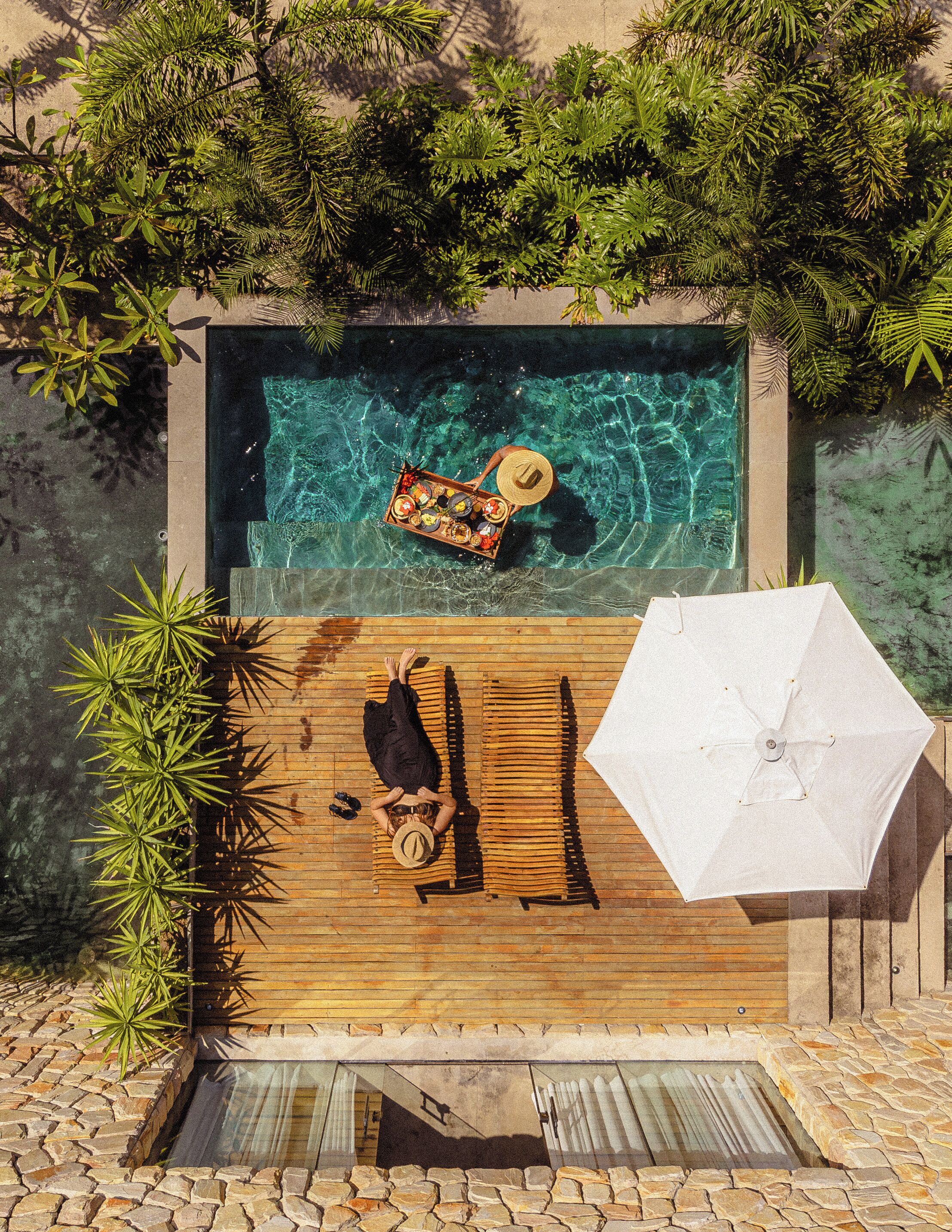 Suite Terrea Nova com Deck Vista Jardim | Privat basseng