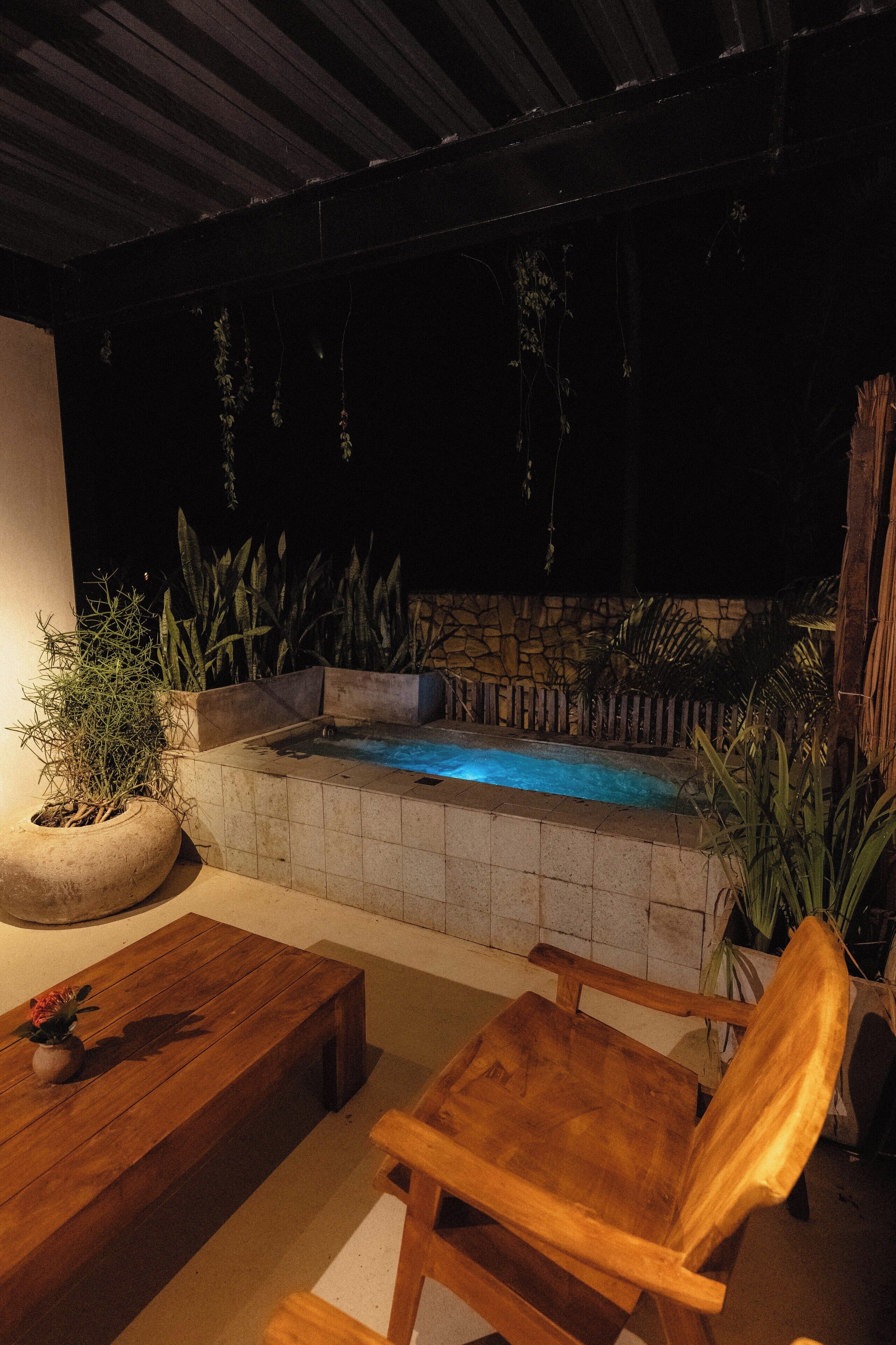 Privat boblebad