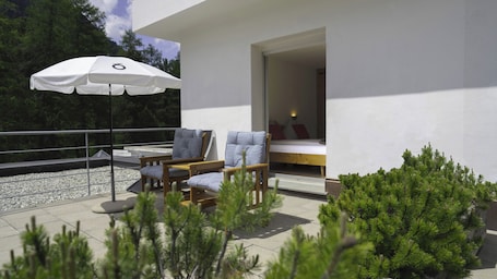 Habitación doble (Bellavista) | Terraza o patio