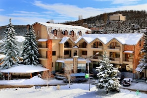 Façade de l’hébergement