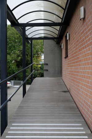 Entrada de la propiedad