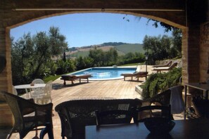 Terrace/patio - Villa Rondanella (Fermo)
