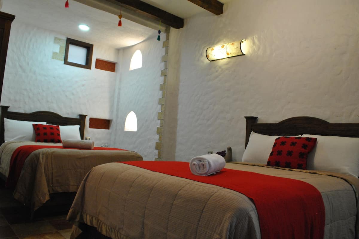 Quadruple Room, 2 Double Beds | Iron/ironing board, free WiFi, bed sheets