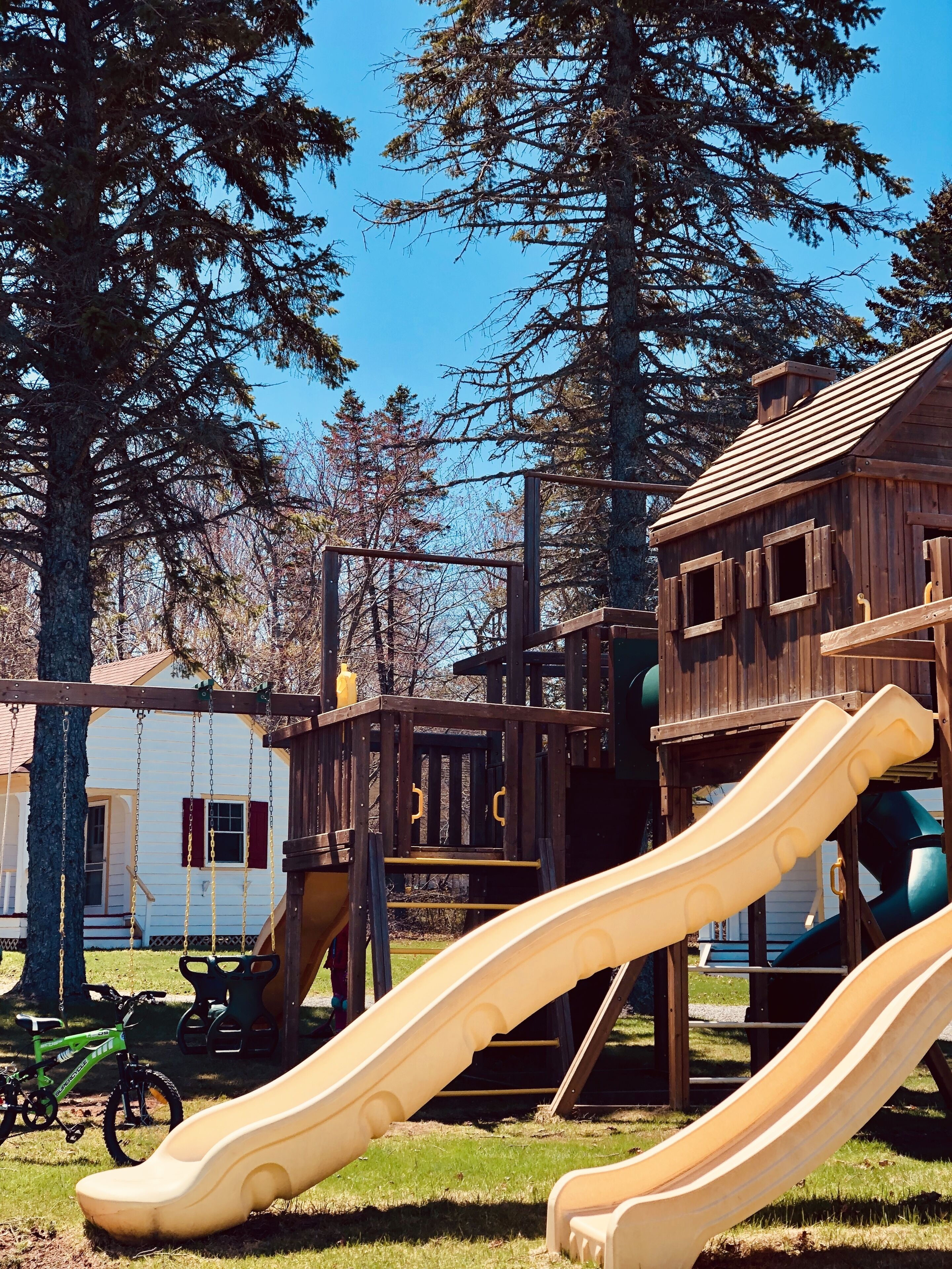 Lekområde för barn utomhus
