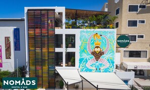 Façade de l’hébergement