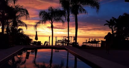 Luxury 4/3 Gulf Front Home with Pool and Spa!