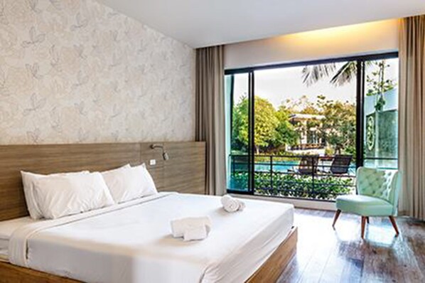 Building Terrace Pool View - Ground floor | View from room