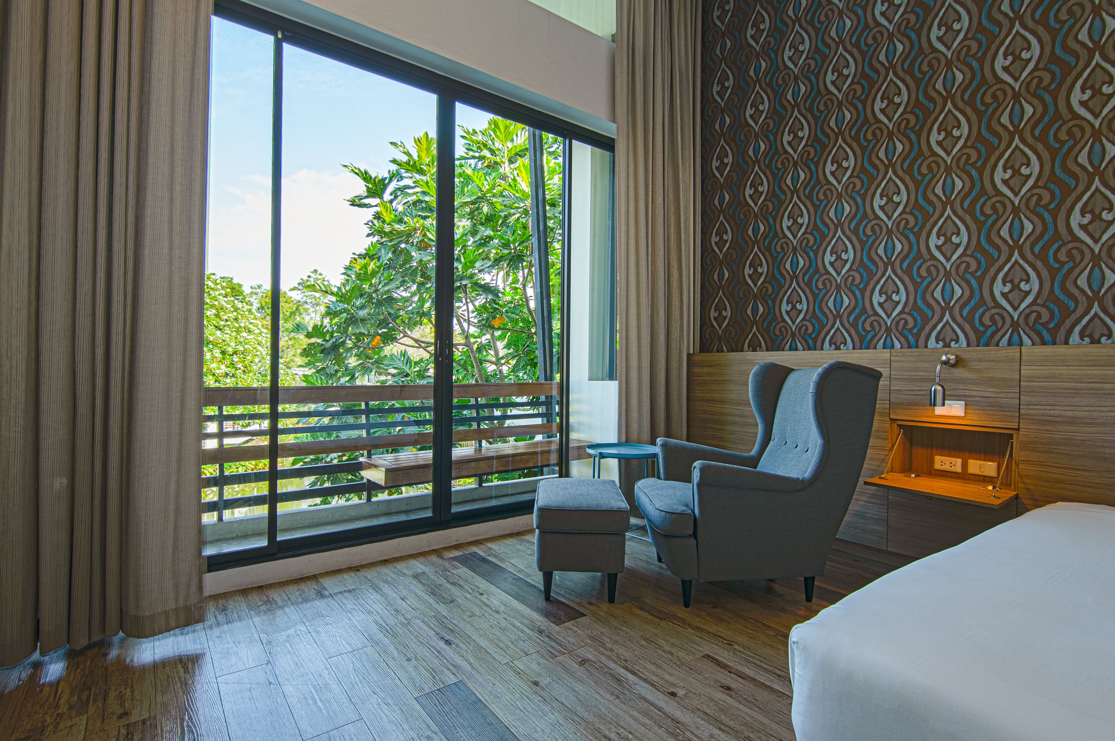 building terrace pool view - upper floor | view from room