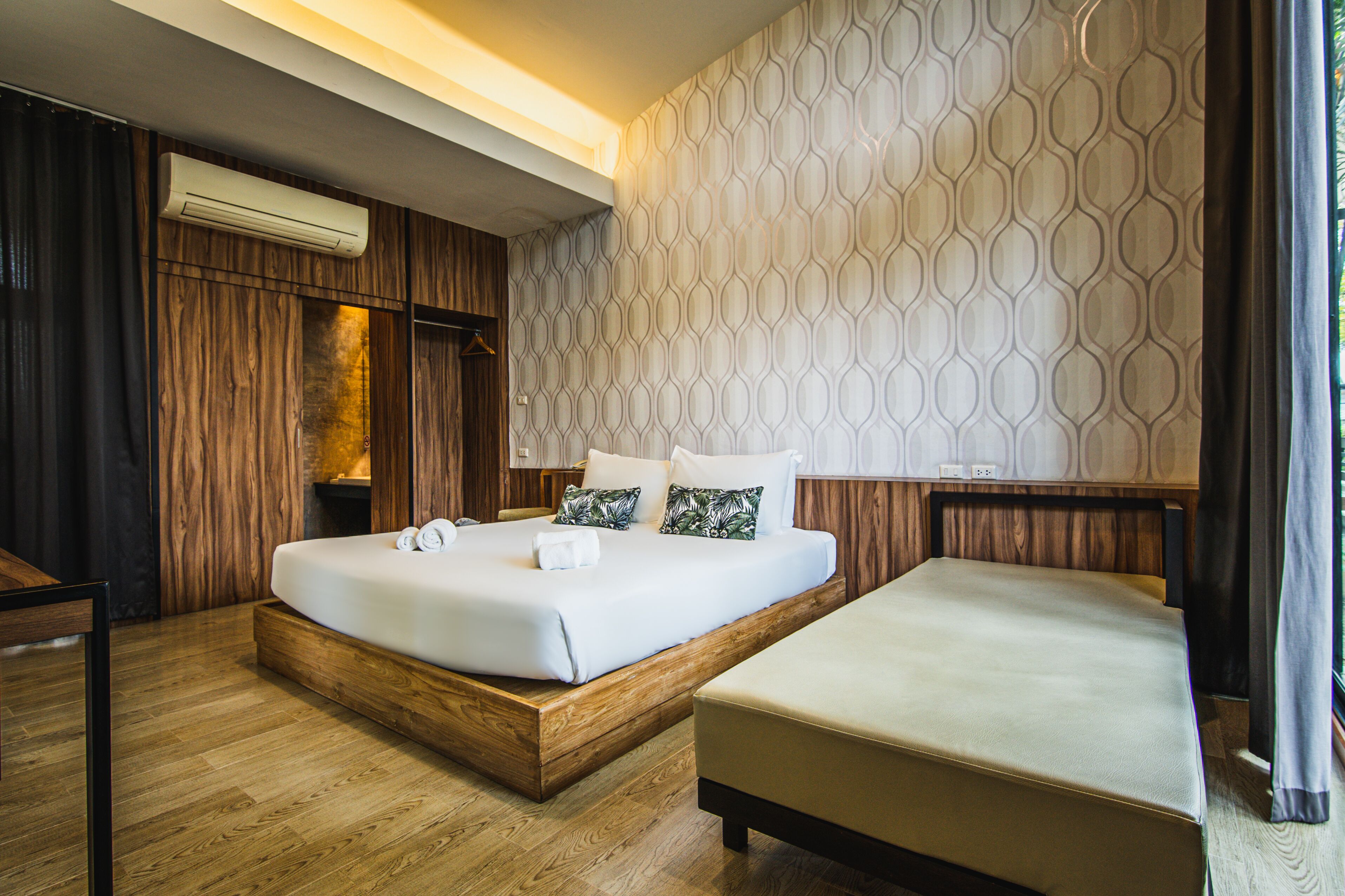 quadruple room | premium bedding, minibar, in-room safe, individually decorated