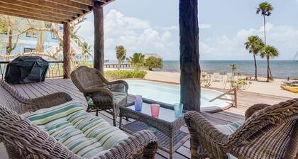 Perfect Private Caribbean Seafront Luxury Villa with Pool
