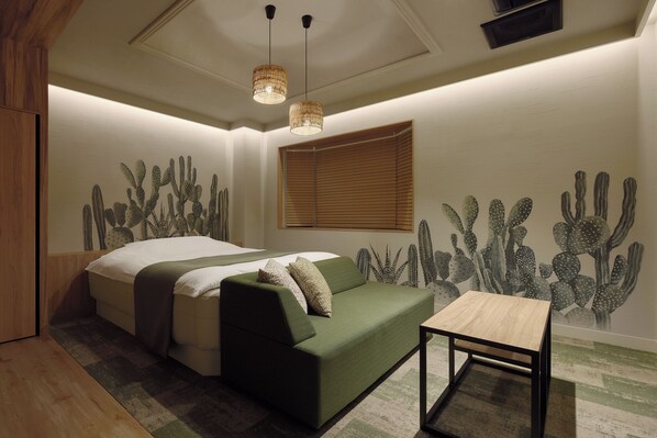 Design Double Room, 1 Queen Bed, Non Smoking | 1 bedroom, individually decorated, individually furnished