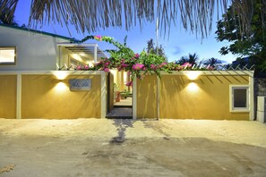 Fassade der Unterkunft