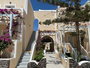 Entrada al alojamiento