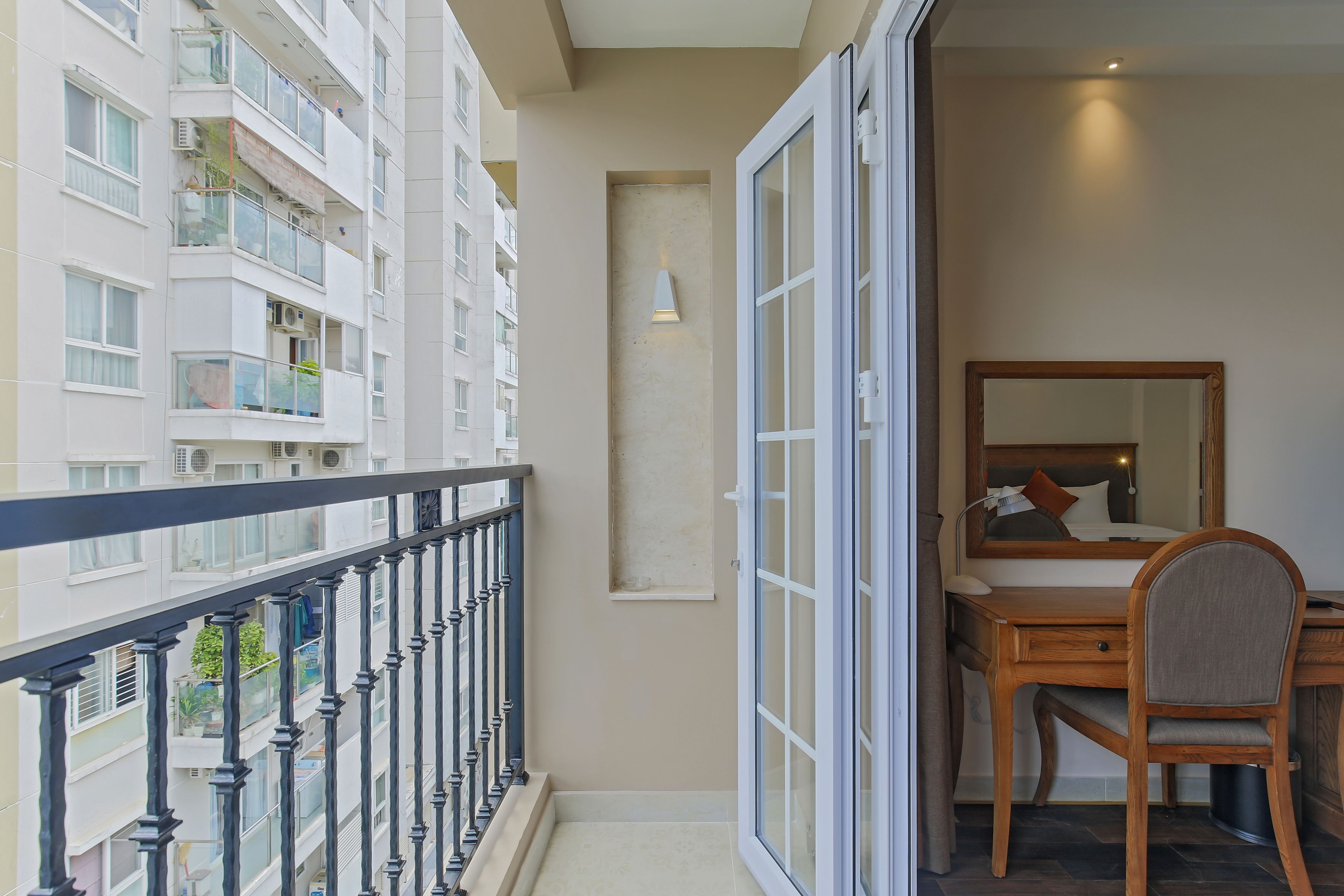 premium deluxe double room | view from room