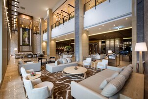 Sala de estar en el lobby