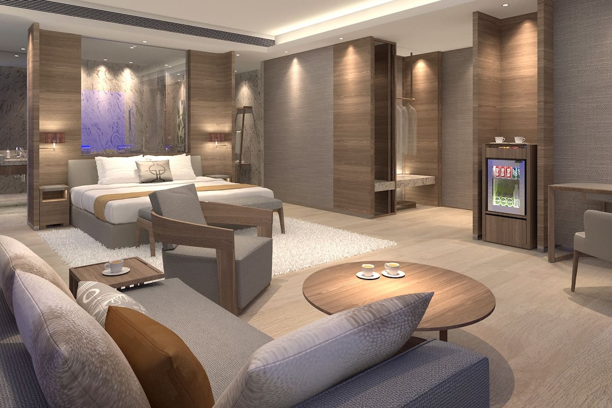 presidential suite | 1 bedroom, premium bedding, down duvets, minibar