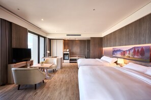 Panoramic Twin Room, 2 Queen Beds, Accessible | View from room