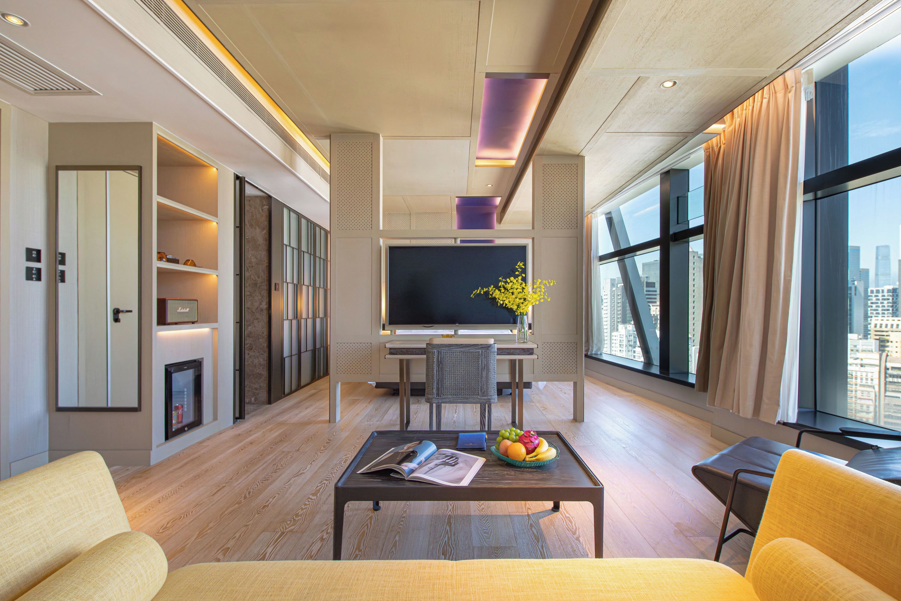 executive suite | living area | flat-screen tv