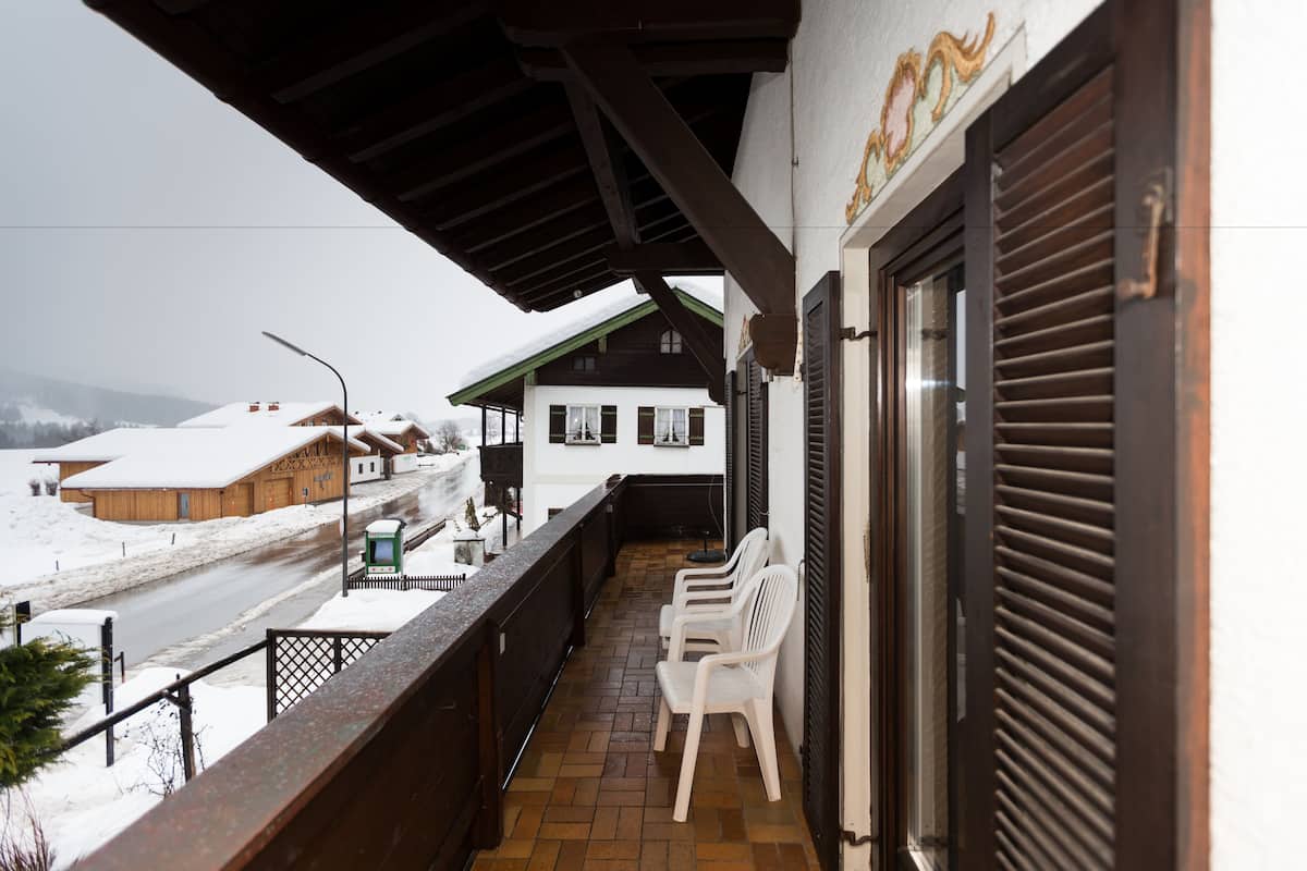 comfort double room, balcony | balcony