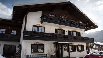 Fassade der Unterkunft