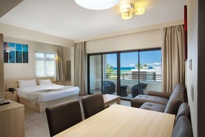 In-room safe, desk, blackout curtains, iron/ironing board