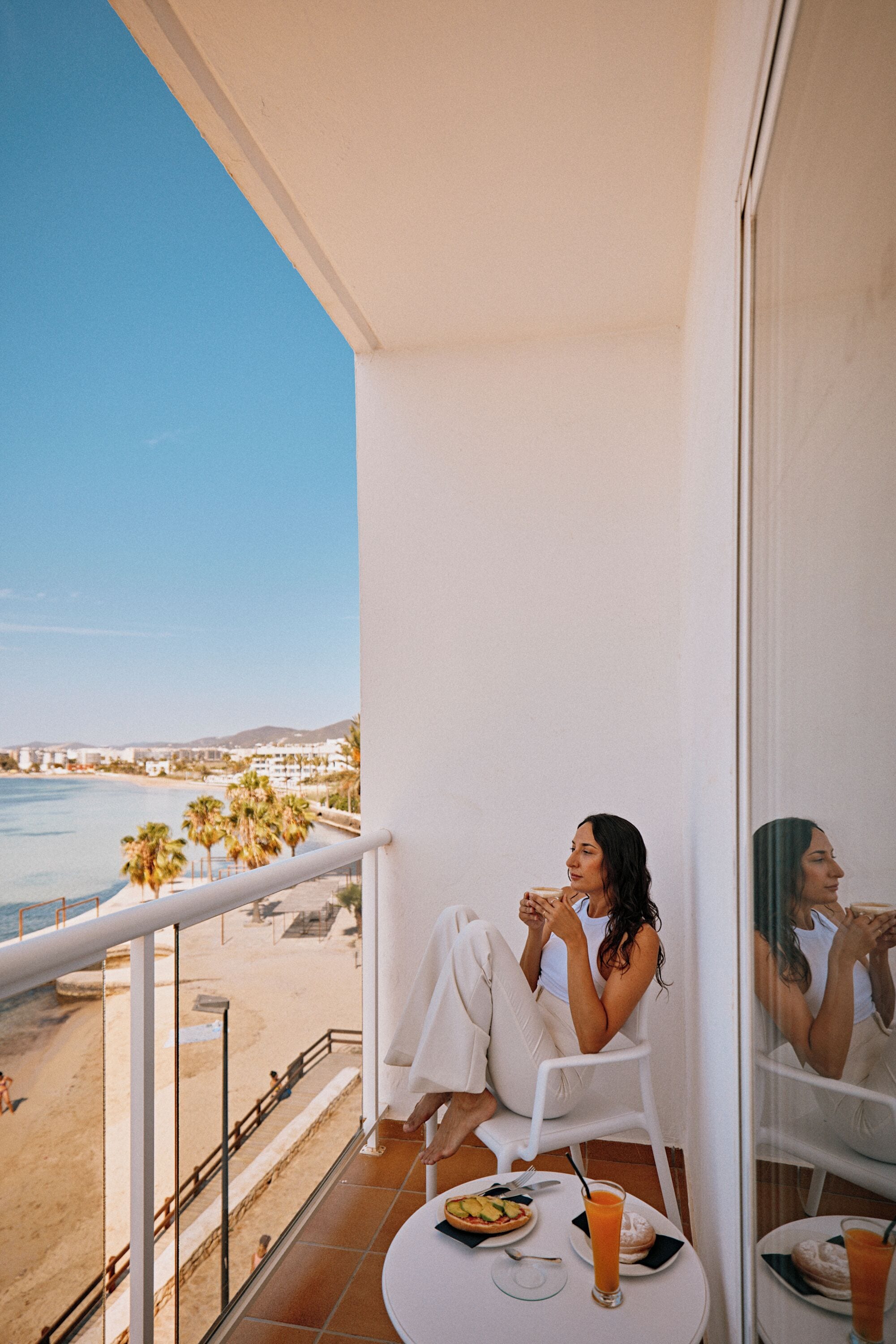 Twin Room, Terrace, Sea View | Minibar, in-room safe, desk, blackout drapes