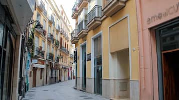 Majoituspaikan julkisivu