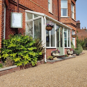 Fachada del alojamiento