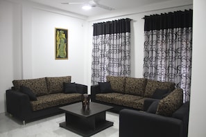 Sala de estar en el lobby