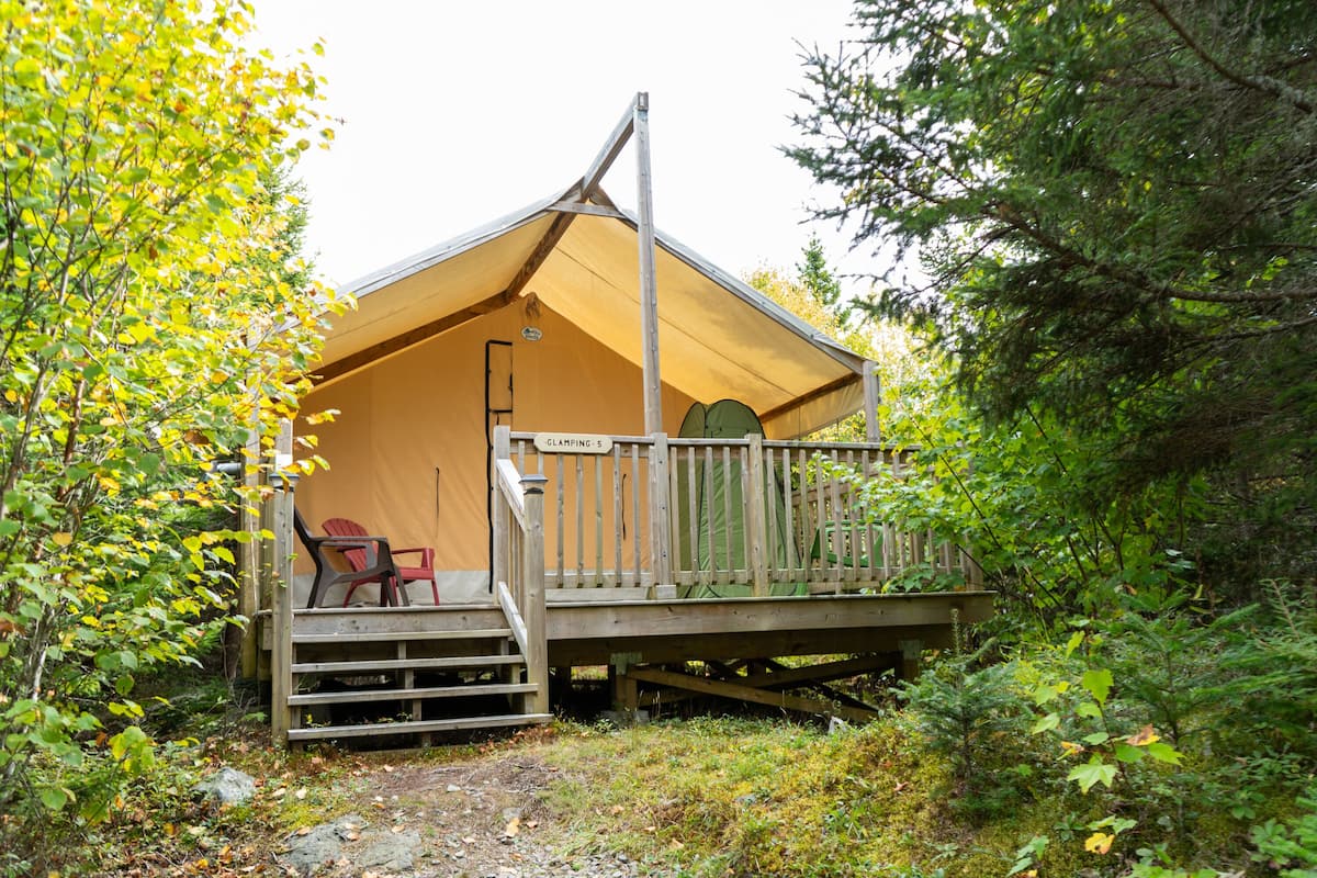 Signature Tent | 1 bedroom, premium bedding, pillowtop beds, individually furnished