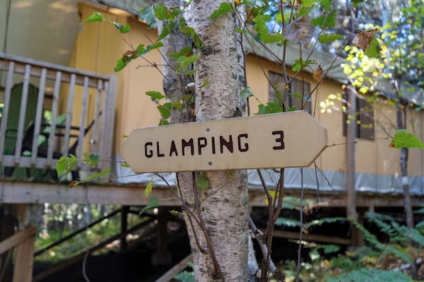 Tienda de campaña Prestigio | Ropa de cama de alta calidad, camas con pillow-top y muebles diferentes