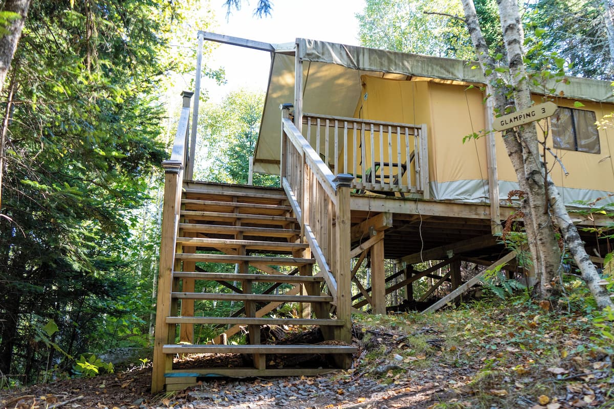 Signature Tent | 1 bedroom, premium bedding, pillowtop beds, individually furnished