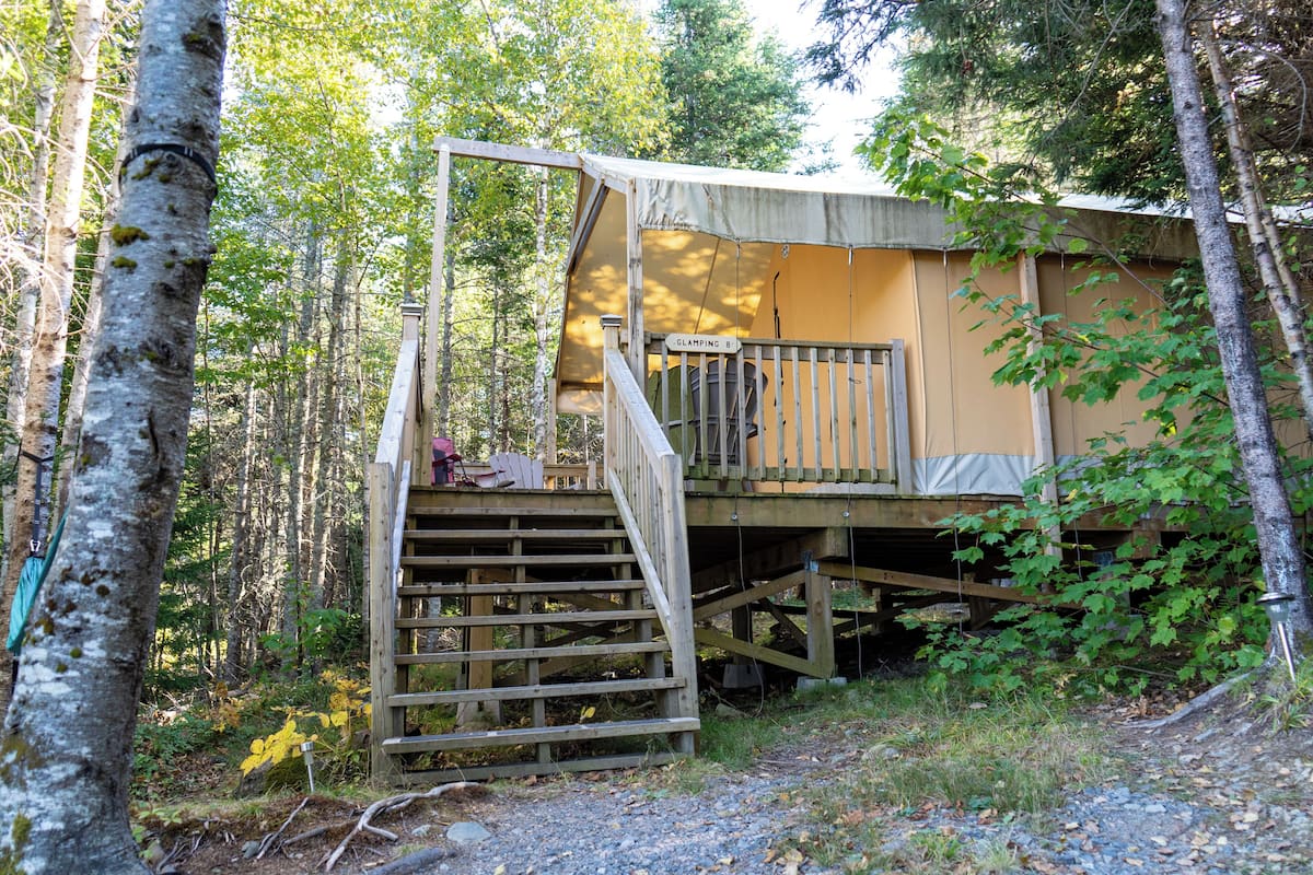 Signature Tent | 1 bedroom, premium bedding, pillowtop beds, individually furnished