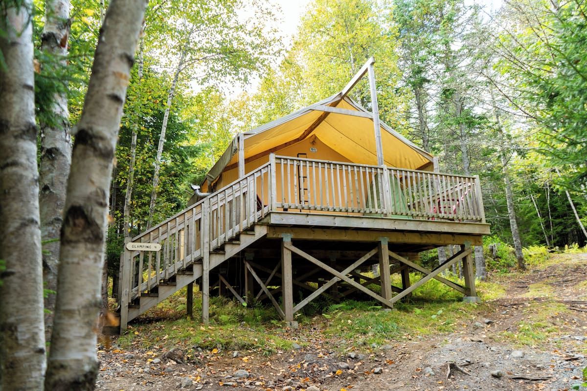 Signature Tent | 1 bedroom, premium bedding, pillowtop beds, individually furnished